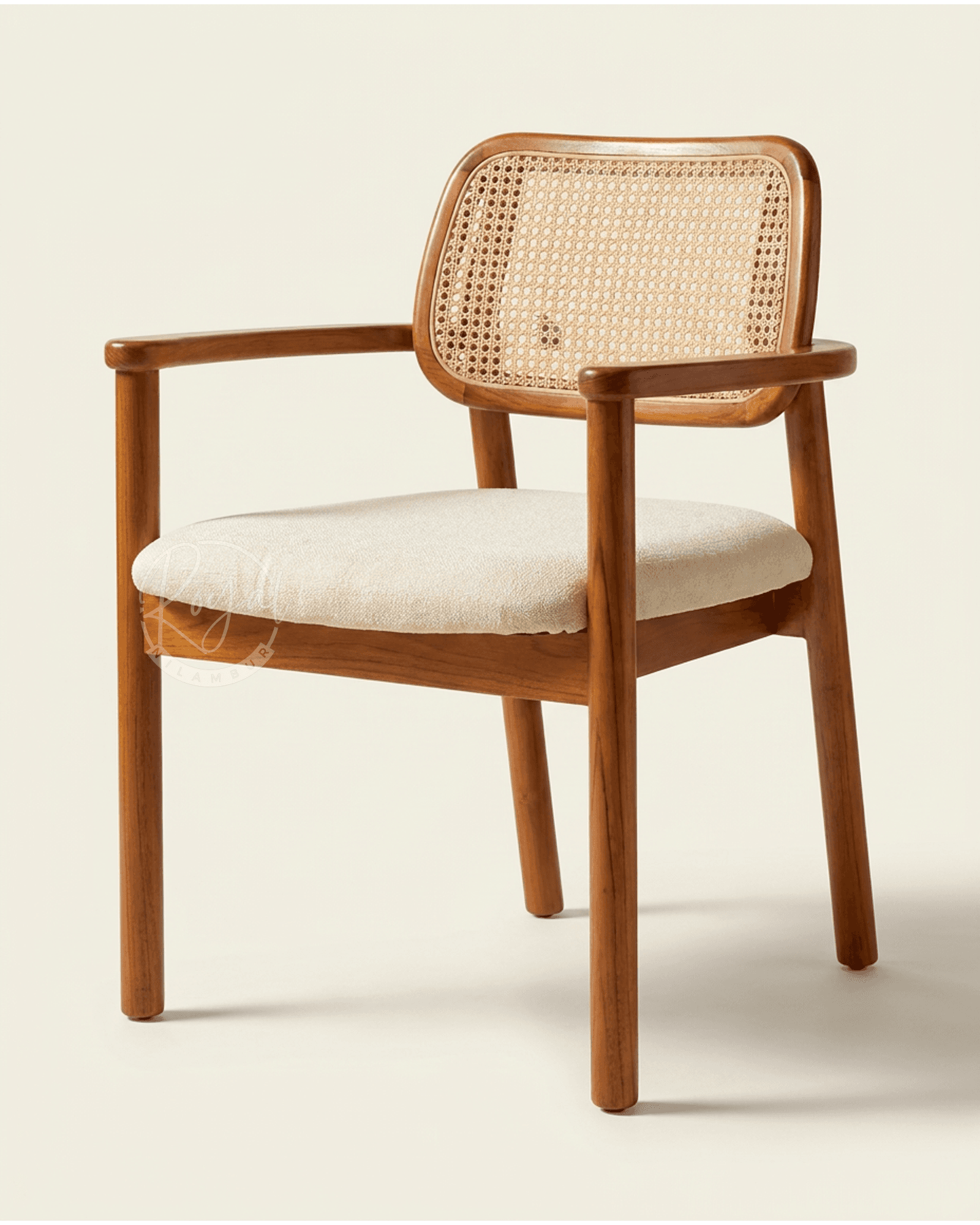 Royal Aarohi Nilambur Teak Wood dining Chair