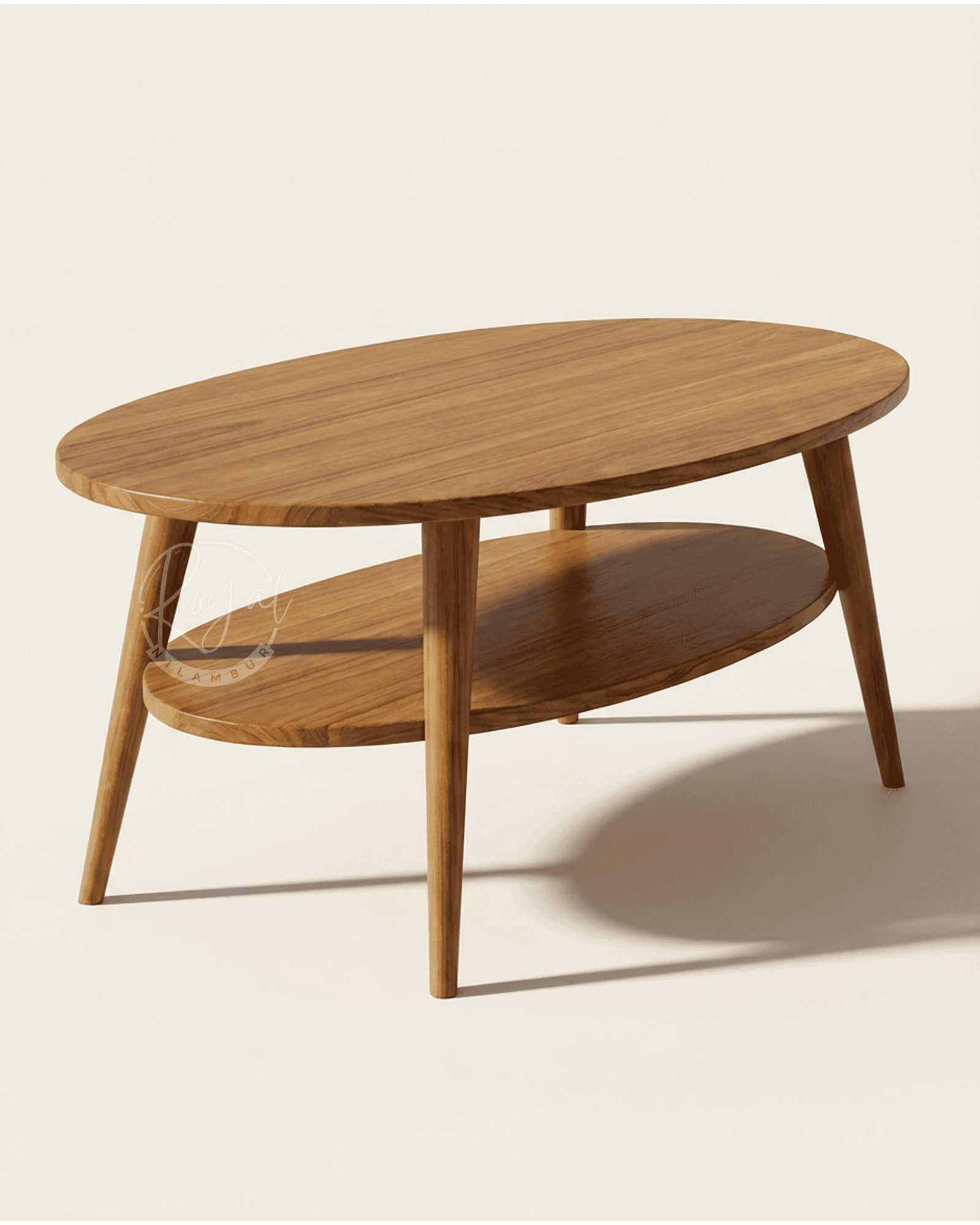 Royal Akraya Nilambur Teak Wood Coffee Table
