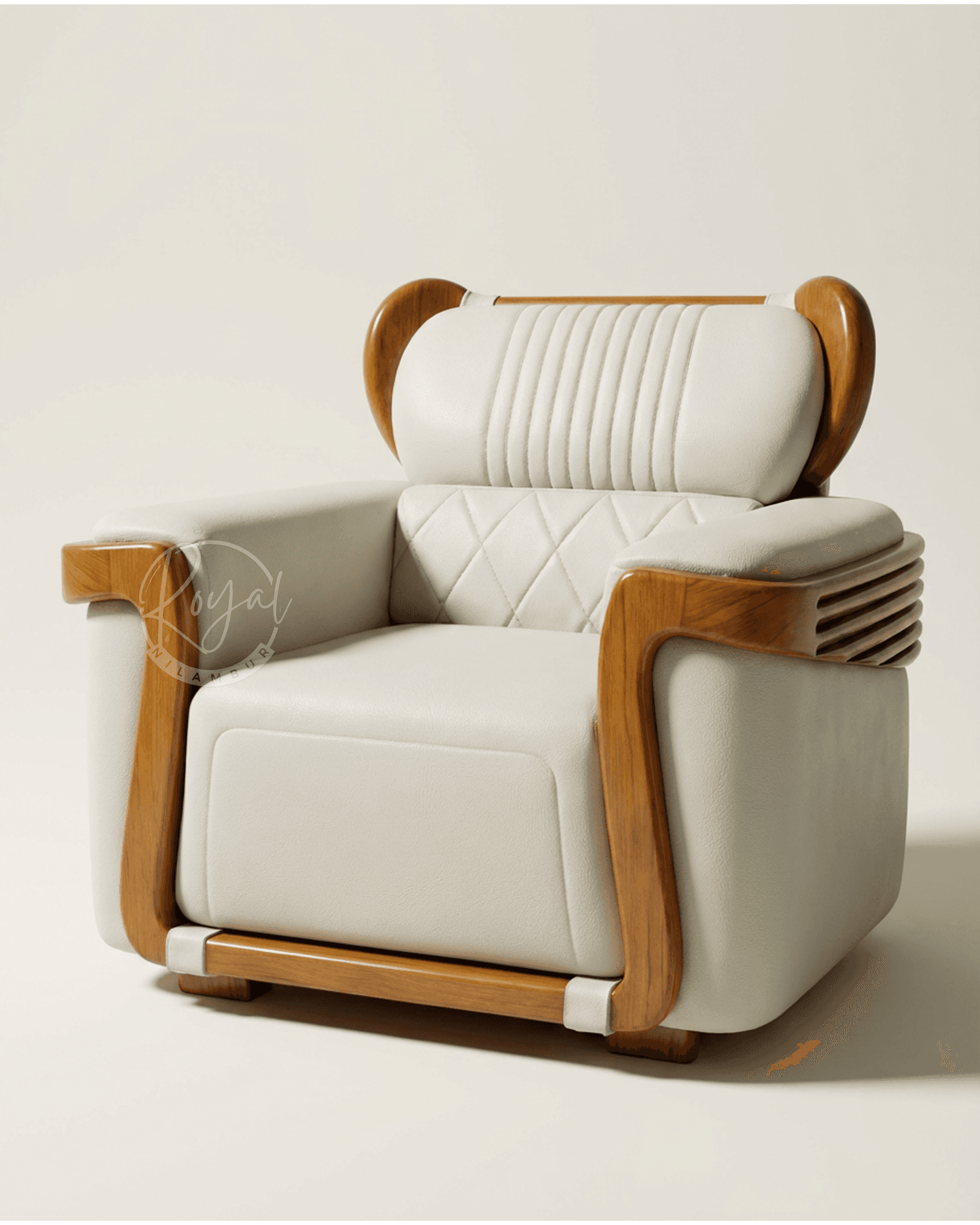 Royal Nirvix Nilambur Teak Wood Sofa Set